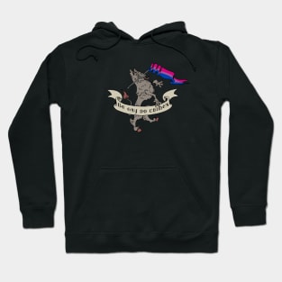 Bi flag - Do Crimes Hoodie